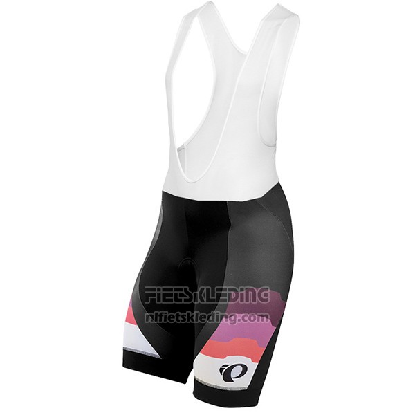 2016 Fietskleding Vrouw Pearl Izumi Zwart en Violet Korte Mouwen en Koersbroek